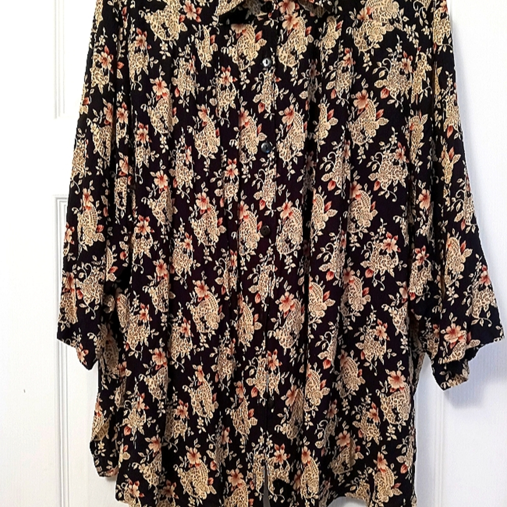 Blouse and sweater